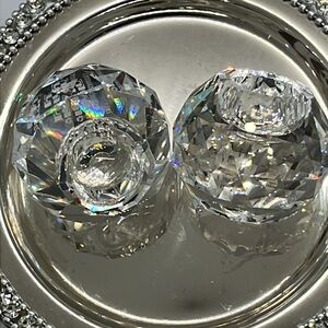 Genuine SWAROVSKI Crystal candle holders